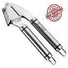 9730 X-chef Stainless Steel Garlic Press X Chef Premium Peeling Mince Roller Crusher Masher 752779089730