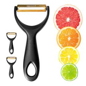 A Bar Above 810123241668 Professional Quality Citrus Peeler Gold 2 Pack