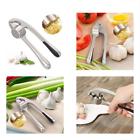 A016 Borogo Garlic Press Heavy Duty Professional Soft Handheld 192389783978