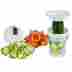 A4982801 Lekue Paderno World Cuisine 2 Blade Handheld Spiralizer 803118201075