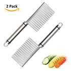 Abt-tdq-st-2 Abtong Stainless Steel Crinkle Cutter French Frey Potato Fries Wav