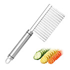 Abt-tdq-st-new Abtong Crinkle Cutter French Fry Stainless Steel Veggies 696580335351
