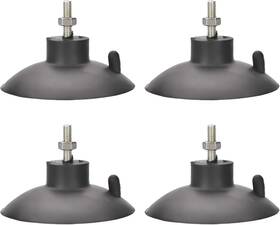 Accencyc 445040954938 4 Pcs French Fry Suction Cup Feet Commercial With Screws For In