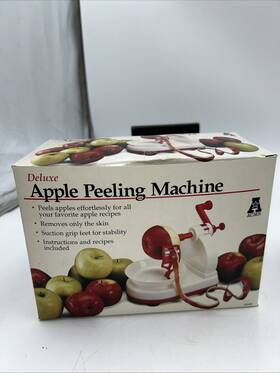 Acme 760236694403 Deluxe Apple Peeling Machine Manual Included