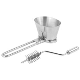 Acouto3u51om0s9b Acouto Stainless Steel Coriander Chopper Manual Mill Vegetable Grinding Tools