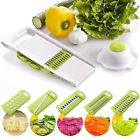 5interchangeable Ah5aeq75ud General Manual Vegetable Slicer Dicer Food Peeler With Blades Mandoline