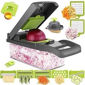 Ahczddk 791715737229 Vegetable Chopper - Time-and Labor-saving Food Pro Onion Cutter And Dicers