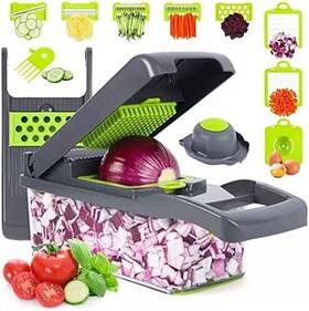 Ahmedkazi 742978729902 Vegetable Chopper - Time-and Labor-saving Food Pro Onion Ve
