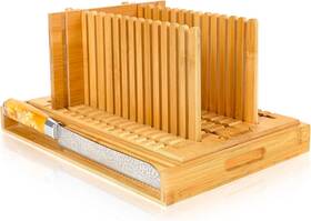 Aishiy01 Aishiy A Bread Slicer For Homemade Adjustable Thickness And Width Slicing
