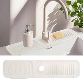 Azfba608164 Aizoe 23.6 Inch Silicone Kitchen Sink Splash Guard Faucet Mat Water