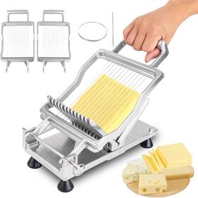 Wire1 Alinget 726084411630 Commercial Cheese Slicer With Cm And 2 Cutter Butter Cutting Board
