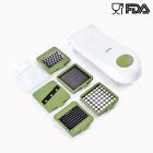Aliskid01 Aliskid Vegetable Chopper Dicer Slicer Shredder Grater Cutter Stainless Steel