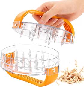 Alloada 313016198167 Chicken Shredder - Breast Tool Twist Clear Meat Grinders Shred