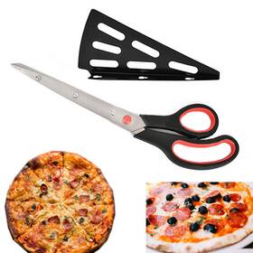 Atb-ot028 Alltopbargains Premium Pizza Cutter Stainless Steel Scissors Slicer Sharp Blade Kitchen Utensil