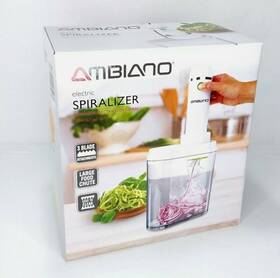 99558 Ambiano Electric Spiralizer Gadget Kitchen Appliance 100w White No Box New