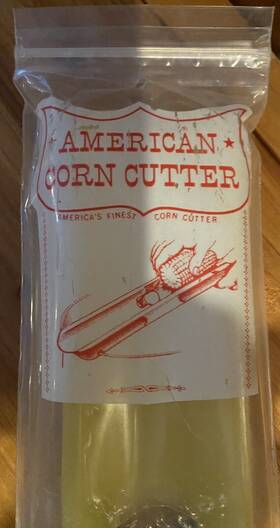 46340 American Corn Company Vintage Sweet Cutter Co The Easy Way No Mess - Made In Indiana Usa