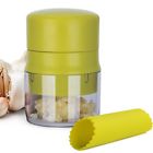 Amz17823 Unbrand Garlic Press Mincer With Storage Container Green 650434706803
