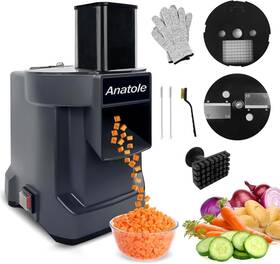 Cfp-1 Anatole Electric Vegetable Dicer Slicer Commercial Food Processor Multifunctional Veggie
