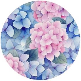 Jo-337 Andreas Silicone Durable Jar Opener Hydrangea Non Slip Lid Gripper Kitchen Collectible