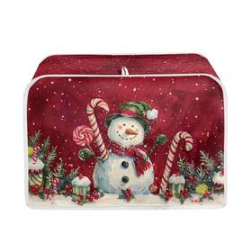 Ann-ysfb05259p58-s-fba Annejudy 2 Slice Bread Toaster Cover For Christmas Colorful Floral Print Bakeware Pro