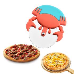 Ansberta 764035257708 Cute Roller Pizza Cutter Easy To Cut Clean Fun