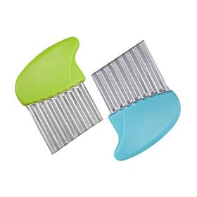 Aorvst 737504766780 Crinkle Cutter Stainless Steel Waffle Fry Wavy Chopper For Veggies P
