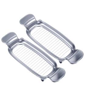 Ljtthuf1 Aplzgmg 753869 1 2pcs Butter Slicer Cutter Cheese Stainless Steel Silver