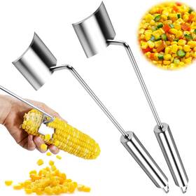 Arastta 445055827821 2pcs Corn Peeler For Cooked On The Cob Stainless Steel