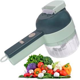 Agch001 Arigold 1 Speed - 4 In Vegetable Chopper Cordless Mini Food Dicer Garlic