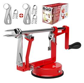 Arsuk 060604704990 Apple Peeler Slicer Corer - Extra 2 Blades 1 3 In Kitchen Peeling Ma