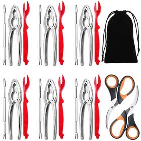 6faof359 Artcome 21 Piece Seafood Tools Set 6 Crab Crackers Lobster Shellers Cr