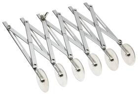 13956 Ateco 6 Wheel Stainless Steel Cutter 2 1/8 Inch Wheels