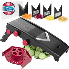 Austria 711181219036 Multi Blade Adjustable Mandoline Cheese/vegetable Slicer Cutter Shred