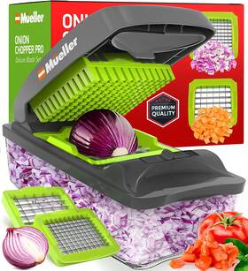 M-700 Austria Vegetable Chopper 30% Heavier Duty Slicer Onion With Container