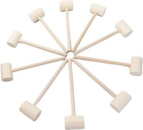 Autupy 771077407558 20 Pieces Wooden Crab Lobster Seafood Malletswooden Hammer For Chocolatebreak