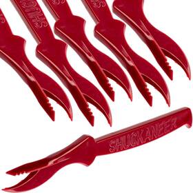 Avant Grub 810013931754 Ultra Durable Super Easy Seafood Sheller 6pk. Serrated Knife Perfect For Crac