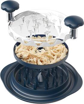 Chs002 Avefare Chicken Shredder 10.8 Inch Visible Meat Shredders Tool Twist With Separate Plate L