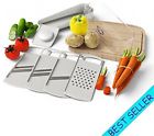 Avsj Avaloon Deluxe Mandoline Slicer Vegetable And Julienne Cutter Stainless 638932394678