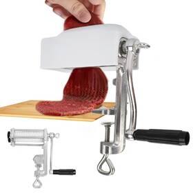 Awagas 973486150719 Commercial Manual Meat Tenderizer Machine Heavy Duty Cuber Quick And E