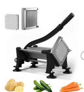 Commercial.w1 Awgpd French Fry Cutter Potato With 1/4 Inch Stainless Steel Blades