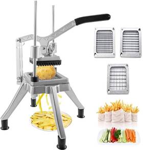 Aychlg 665059198926 Wmm Upgrade Commercial Vegetable Fruit Chopper With 1/2 1/4 3/8 Blades Hea
