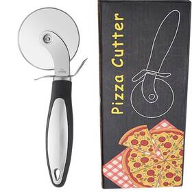 Azofia 768795738439 Pizza Wheel Cutter Stainless Steel Pie Spatula With Sharp Blade