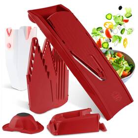 B Rner 018093150034 Mandoline Slicer V1 Professional Set V-slicer With 4 Inserts Fruit Holder D