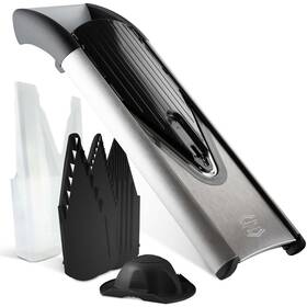 B Rner 036588462114 By Reston Lloyd Mandoline Slicer V6 Starter Set Stainless Steel Slic