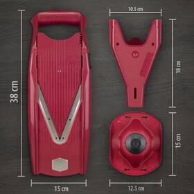 5r56007 B Rner Borner V5 Powerline V Slicer Starter Set Red