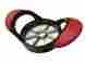 B00xtcerle Happy Gourmet Kitchenware Apple Slicer Wedger Cutter Corer Rubber Grip Handles