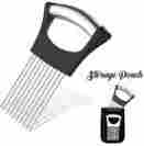 B01e31f6vo Noosa Life Onion Holder For Slicing Storage Pouch Included Vegetable Potato Cutter 642554229355