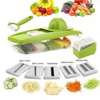 B06zzn36vr Mandoline Quick Hand Slicer Vegetable Grater Julienne Stainless Steel Blades