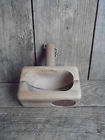Bagel Slicing Wooden Hang Block Hold Rawhide Handle Holding Hand