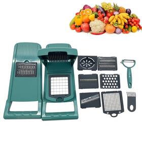 055101 Banfluxion 16-in-1 Vegetable Fruit Chopper Cutter Kitchen Tool Food Cut Into Cubes/strips
